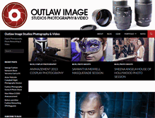 Tablet Screenshot of outlawimagestudios.com